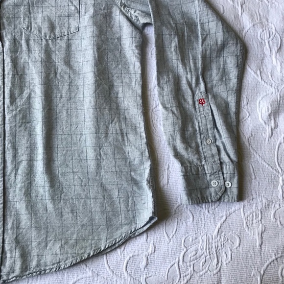 Betabrand Button down shirt Sz XXL Lt Gray color - Picture 2 of 6